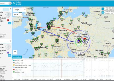 LoRa Balloon flights to Austria and Slovakia