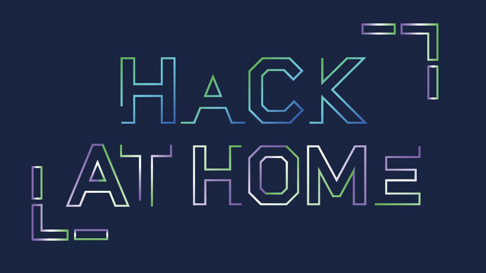 Hack at Home logo design