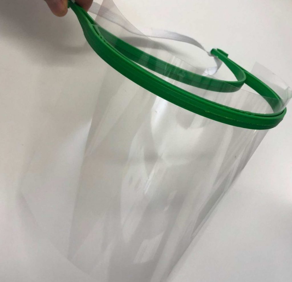 Visor made by FAC Technology